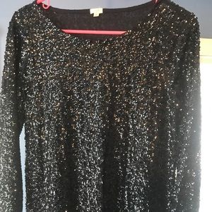 J.Crew sequin top